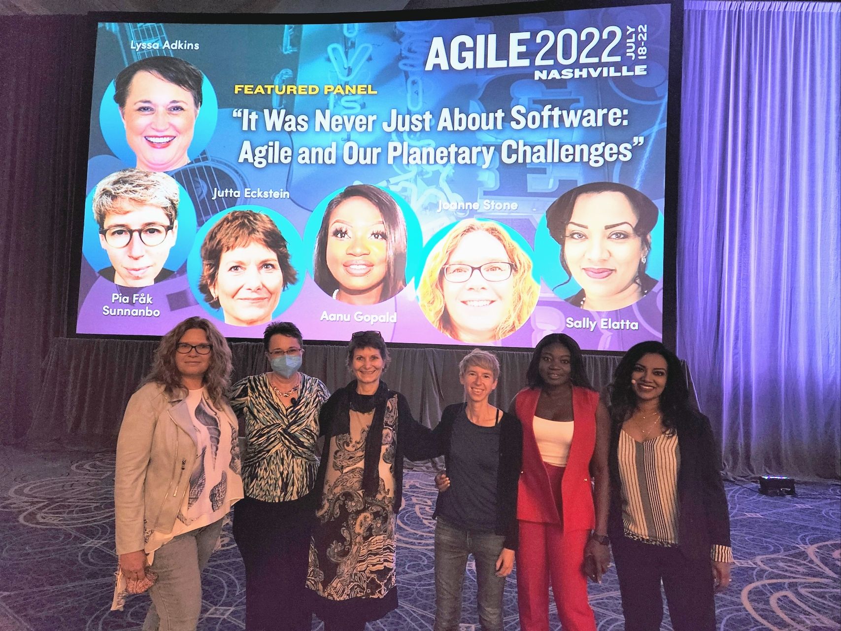 Panelists at Agile 2022